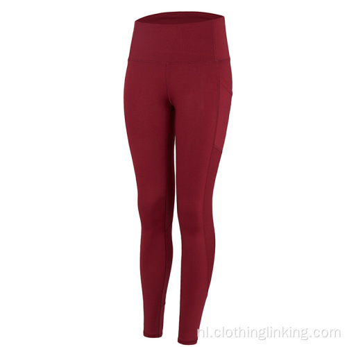 Yoga broek met hoge taille voor dames